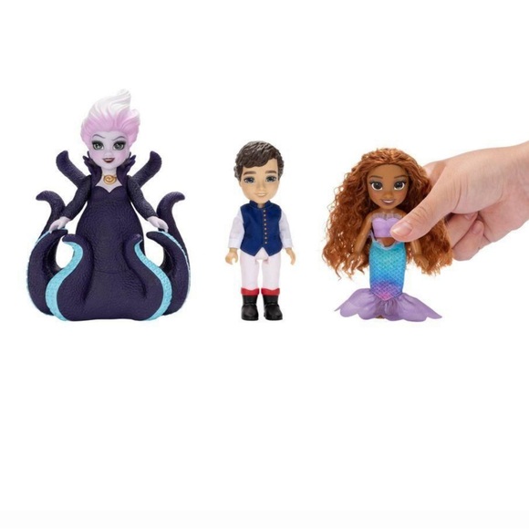 Little Mermaid 6” Petite Figurine Doll Set - Picture 2 of 4